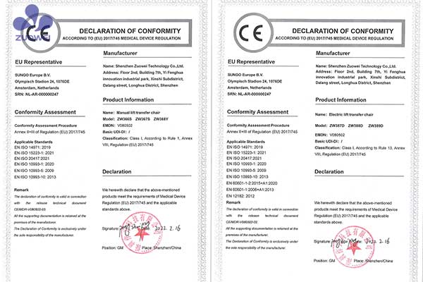 作為科技智能護理系列產(chǎn)品獲得歐盟MDR注冊及CE認證！